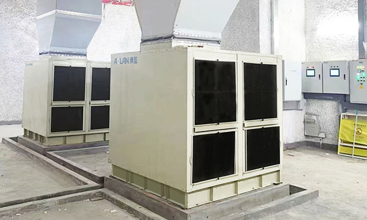 Ventilation and cooling project in the corridor of a high-speed railway station in Henan