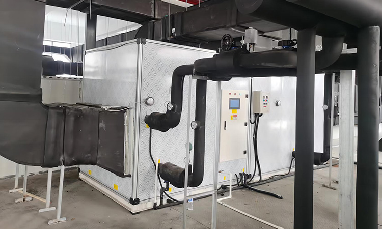 Machine manufacturing workshop temperature and humidity control case