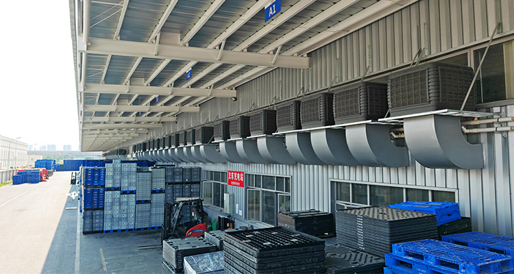 Ventilation and Cooling Project for the Injection Molding Workshop of a New Materials Company in Anhui