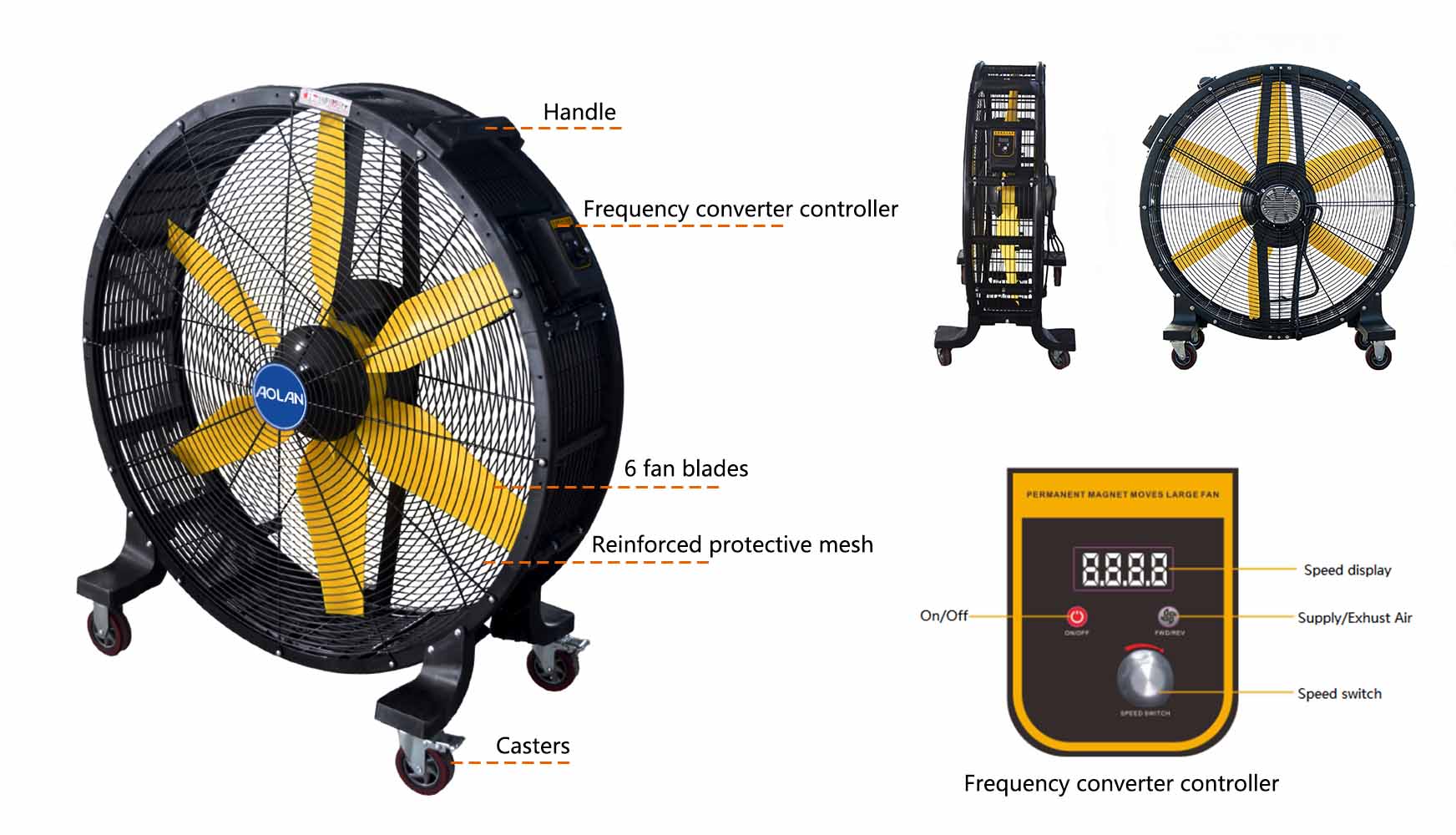 Industrial Movable Fan