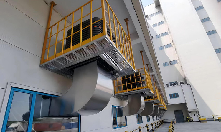 Fujian Grain & Oil Enterprise Flour Mill Workshop Ventilation and Cooling Project